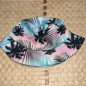 Island Print Bucket Hat